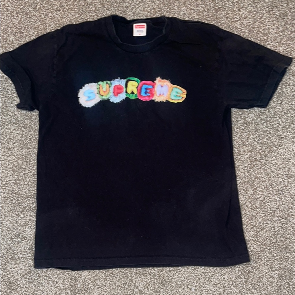 Supreme!!!! Black Graphic T-Shirt